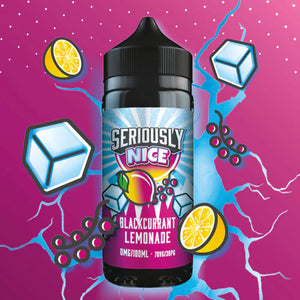 Cool Blackcurrant Lemonade Shortfill E-Liquid by Seriously Nice 100ml